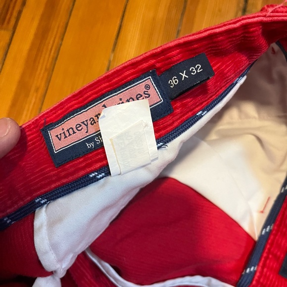 Vineyard Vines corduroy club pants 36x32 like new - Picture 5 of 5